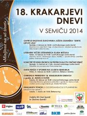 18. Krakarjevi dnevi v Semiču 2014